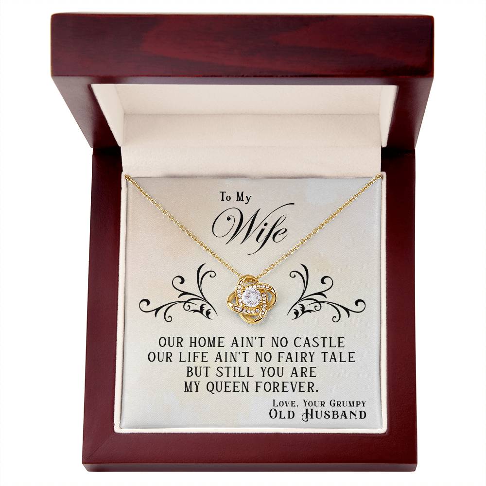 My Queen Forever - Love Knot Necklace ShineOn Fulfillment