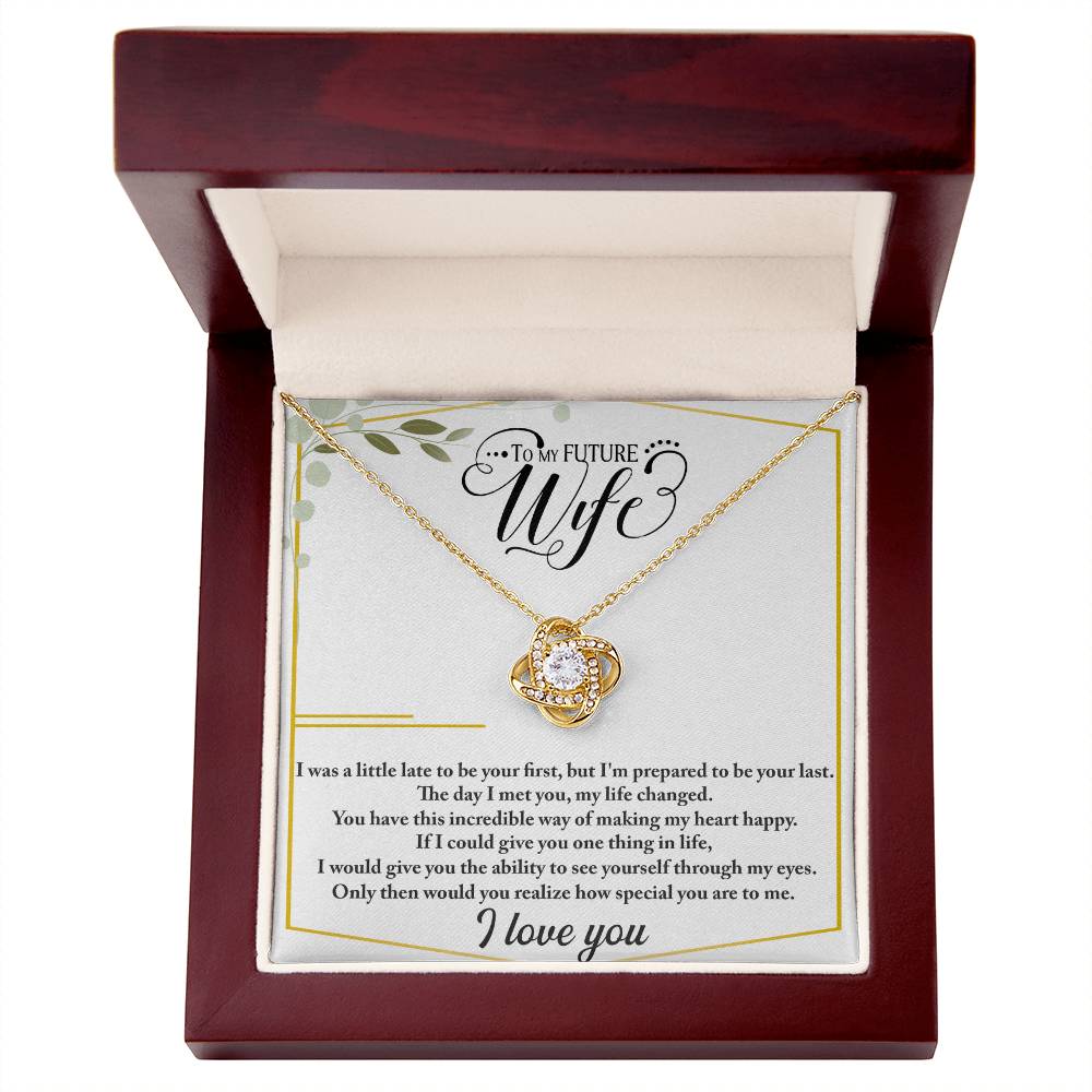 Future Wife - Love Knot Necklace ShineOn Fulfillment