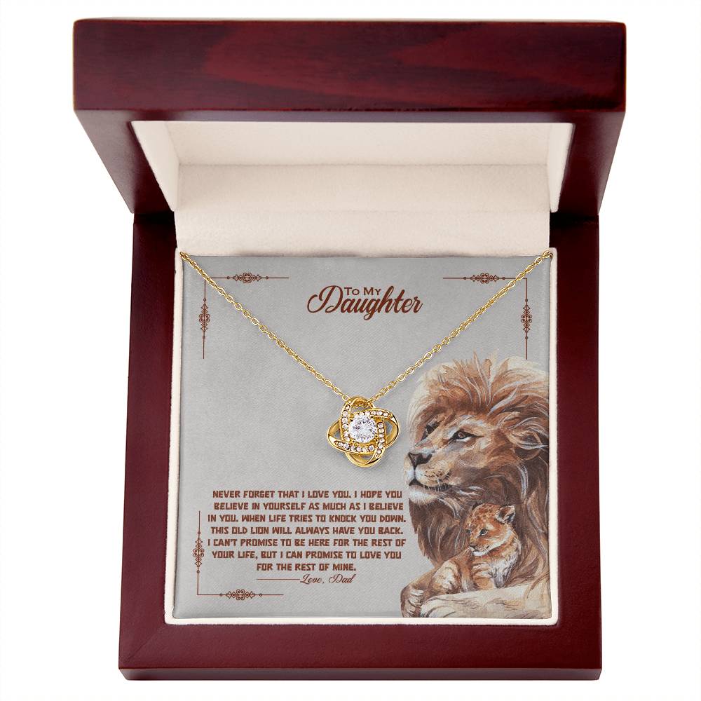Never Forget - Love Knot Necklace ShineOn Fulfillment