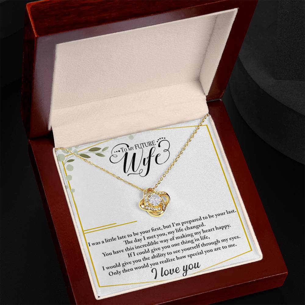 Future Wife - Love Knot Necklace ShineOn Fulfillment