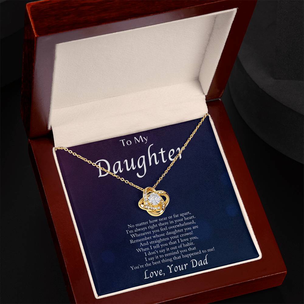 Im Always With You - Love Knot Necklace ShineOn Fulfillment
