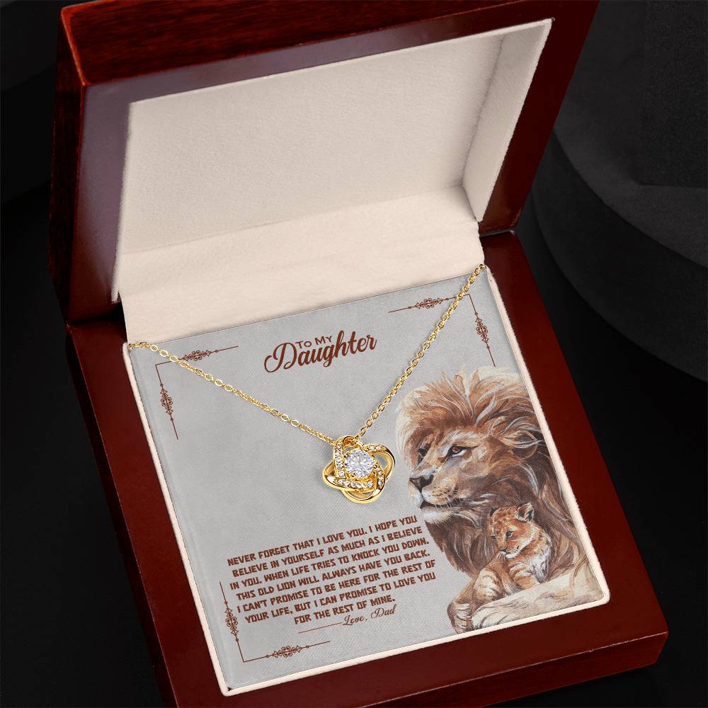 Never Forget - Love Knot Necklace ShineOn Fulfillment