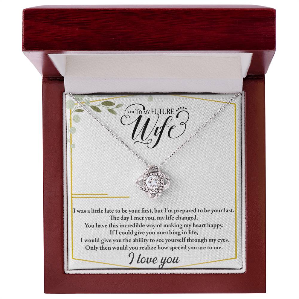 Future Wife - Love Knot Necklace ShineOn Fulfillment