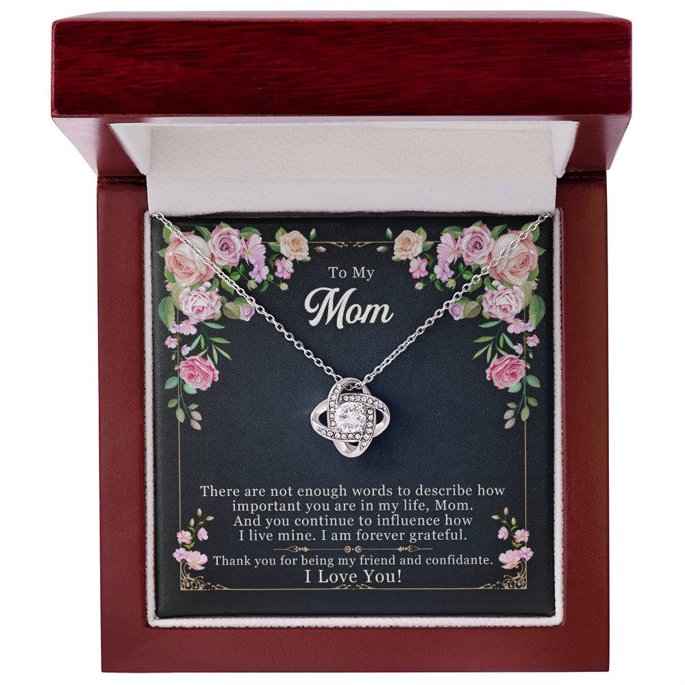 Forever Grateful - Love Knot Necklace ShineOn Fulfillment