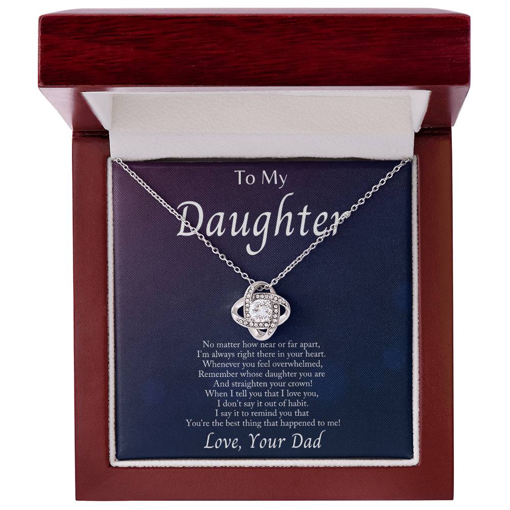 Im Always With You - Love Knot Necklace ShineOn Fulfillment