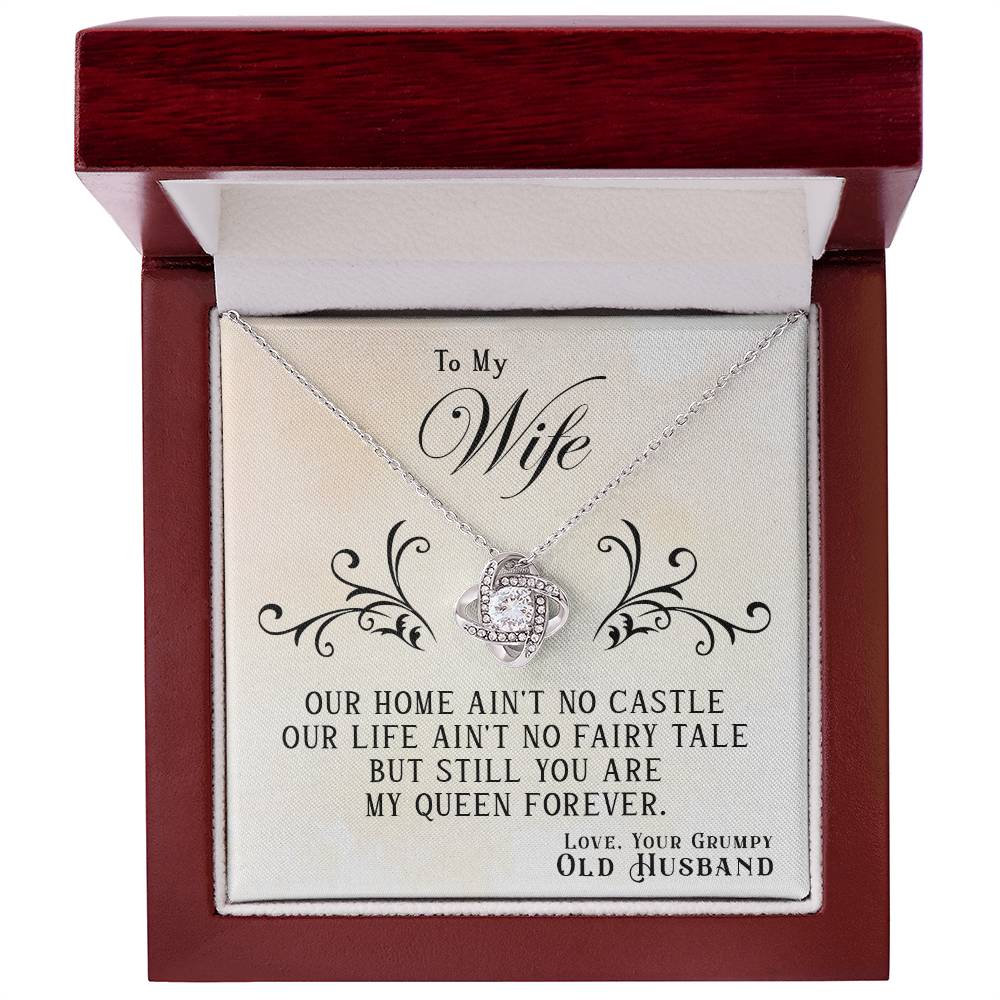 My Queen Forever - Love Knot Necklace ShineOn Fulfillment
