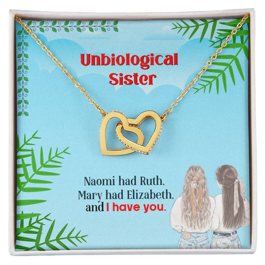 Best Friends - Interlocking Hearts Necklace ShineOn Fulfillment