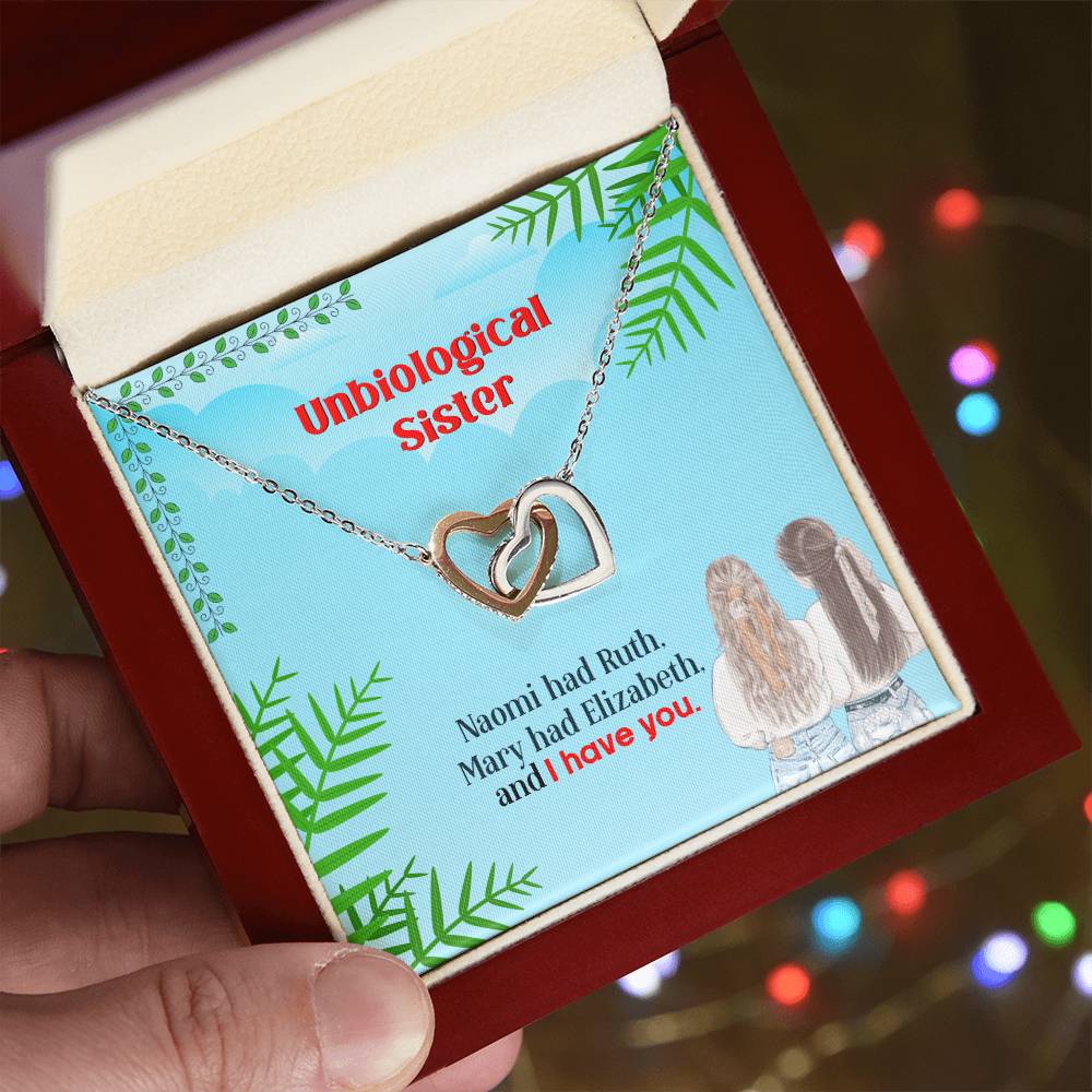 Best Friends - Interlocking Hearts Necklace ShineOn Fulfillment