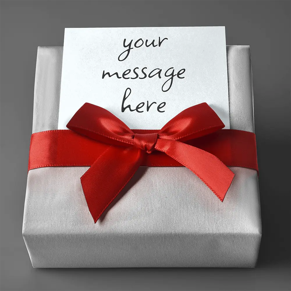 Gift Wrap with Personalized Message - Heart Bound Gifts