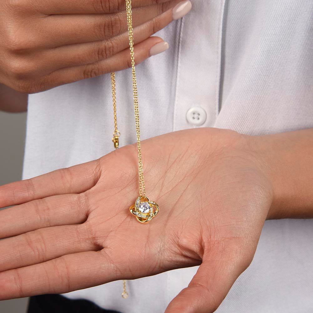 Love Knot Necklace ShineOn Fulfillment