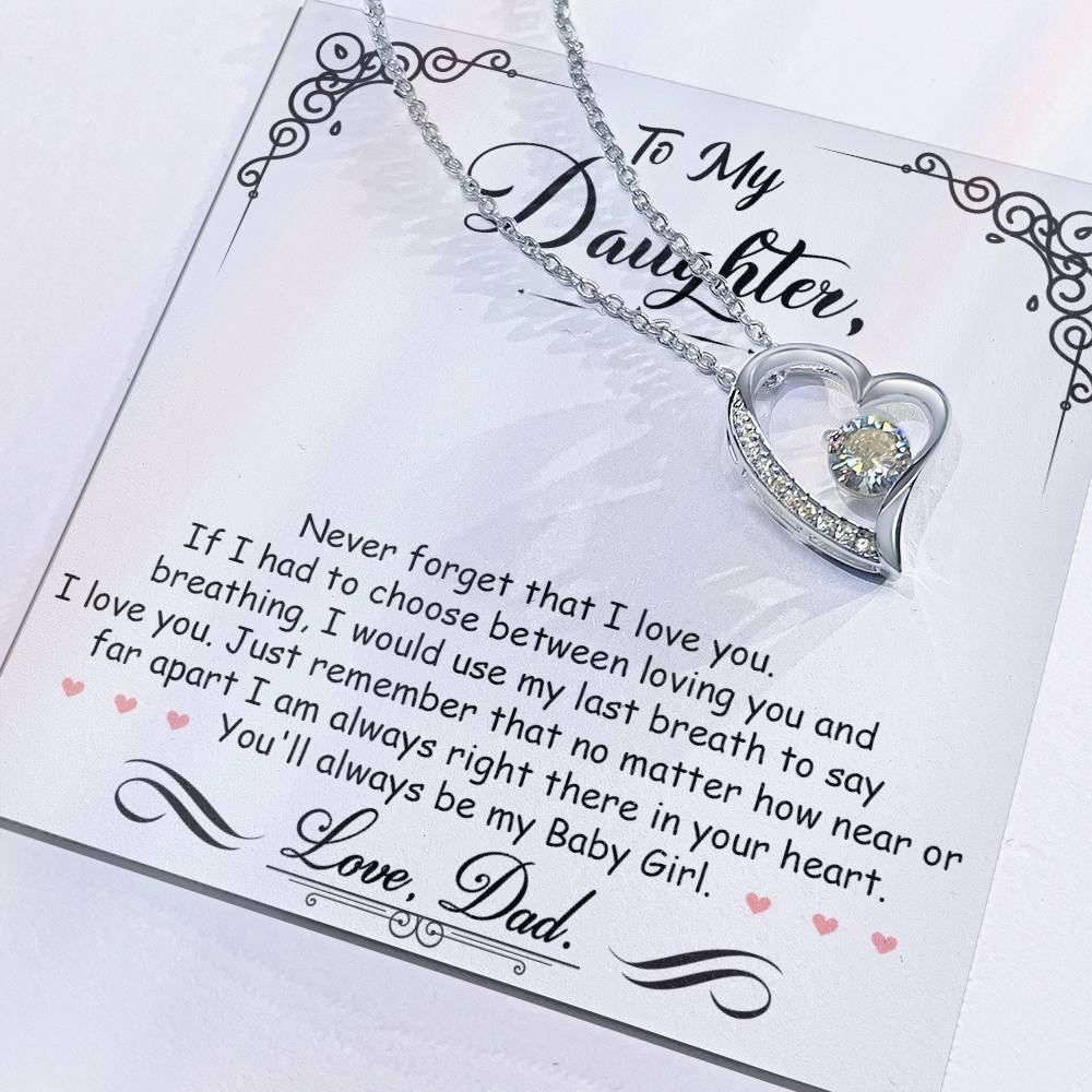 My Baby Girl - Forever Love Necklace ShineOn Fulfillment