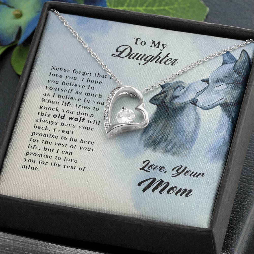 Old Wolf - Forever Love Necklace ShineOn Fulfillment