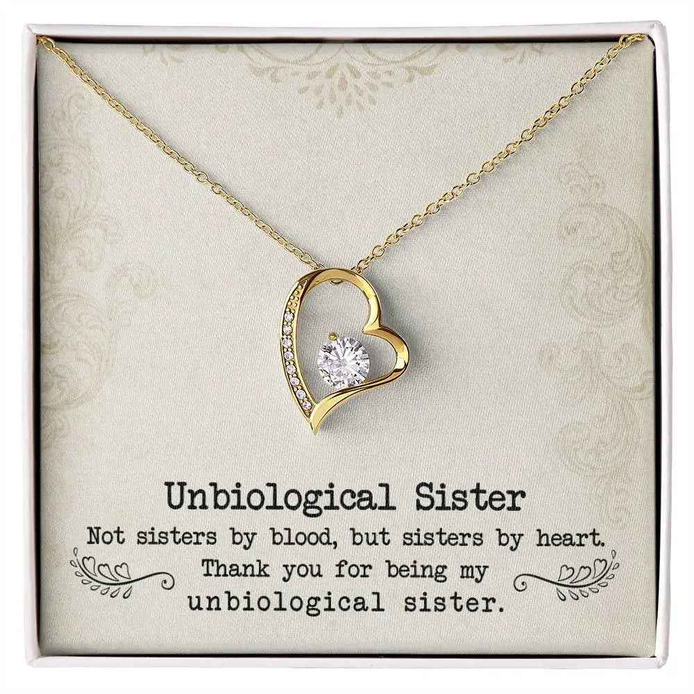 Unbiological Sister - Forever Love Necklace
