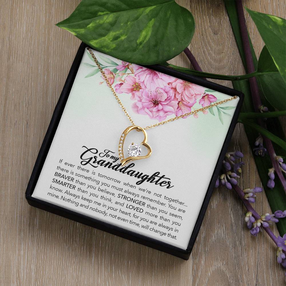 Brave Granddaughter - Forever Love Necklace ShineOn Fulfillment