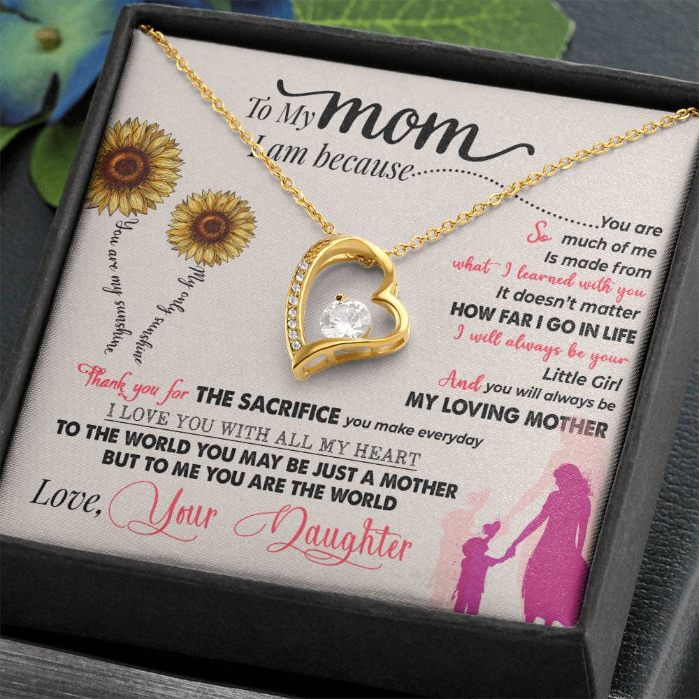 You Are My Sunshine - Forever Love Necklace ShineOn Fulfillment