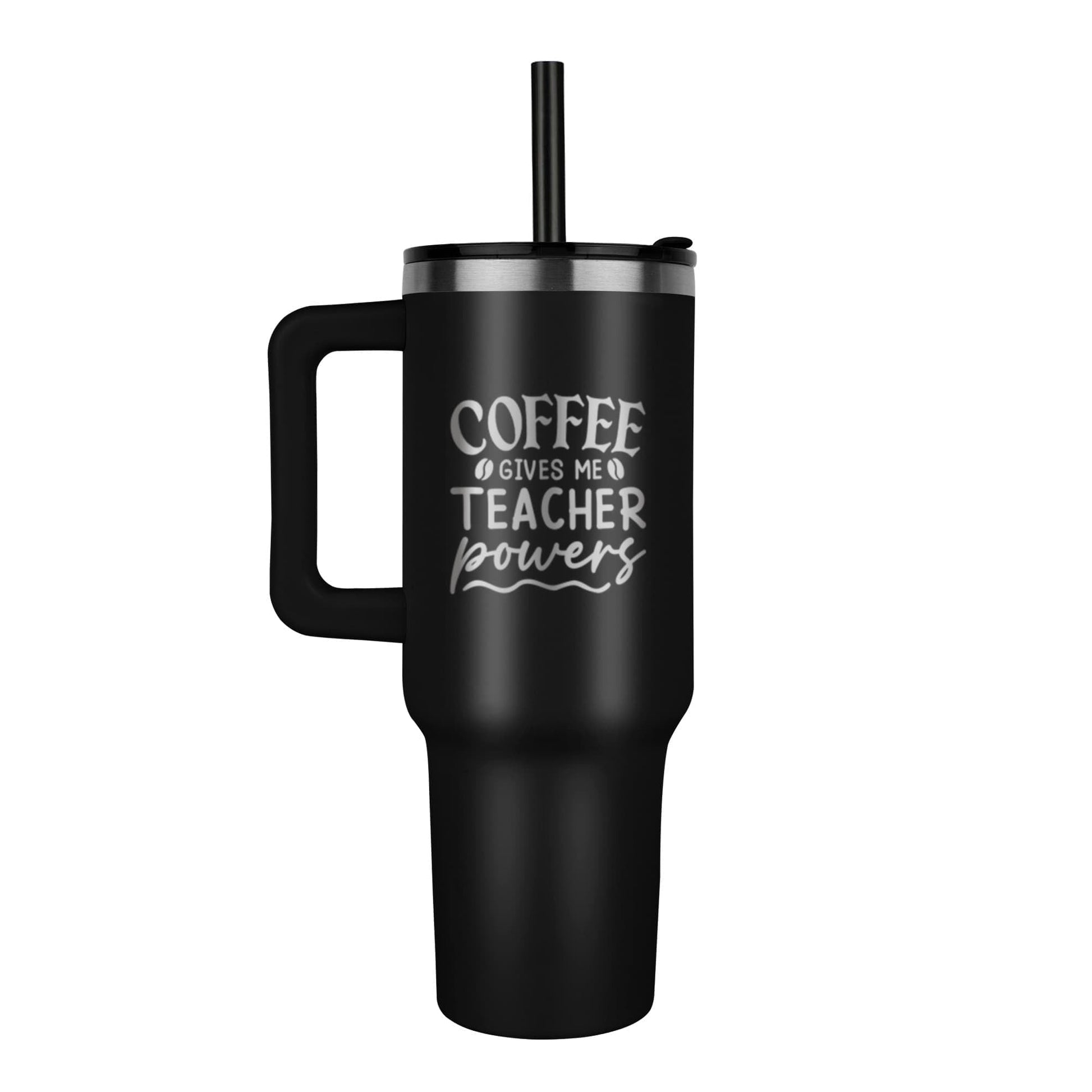 Coffee Gives Me Powers - Teachers Mug ShineOn Fulfillment