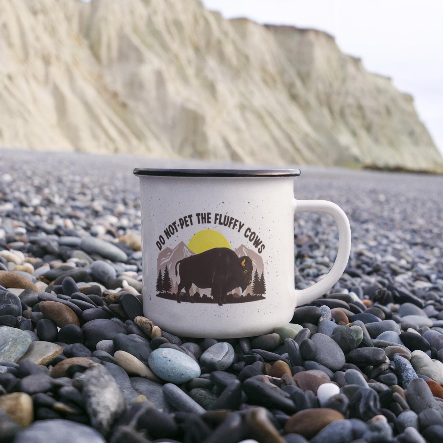 Fluffy Cows - Camping Mug ShineOn Fulfillment