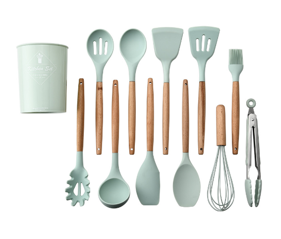 Non Stick Pot Spatula And Spoon Zendrop