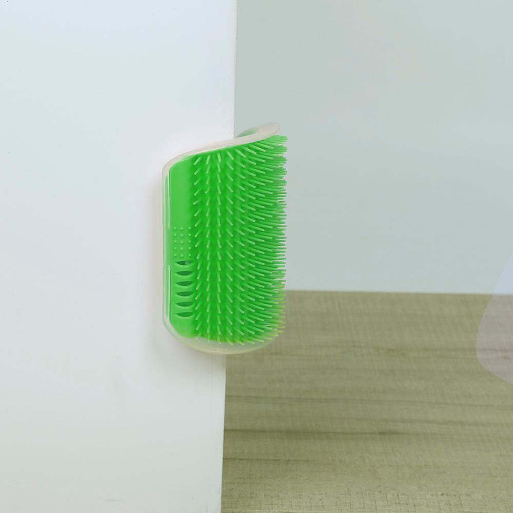 Cat Self Groomer Corner Brush Zendrop