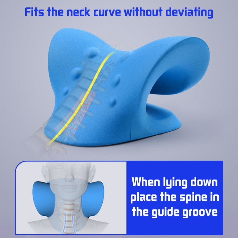 Neck Shoulder Stretcher Pillow Zendrop