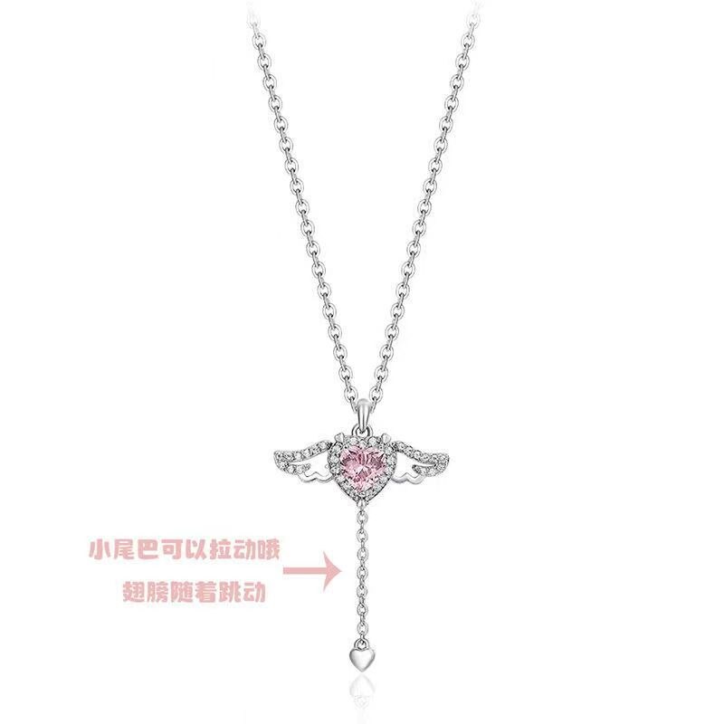 Heart Wings Necklace Zendrop