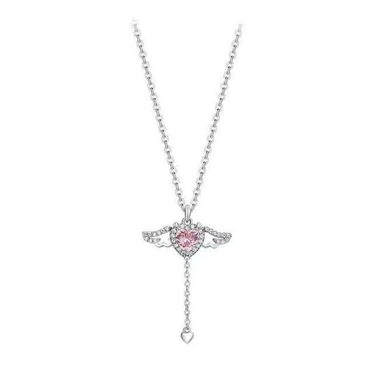 Heart Wings Necklace Zendrop
