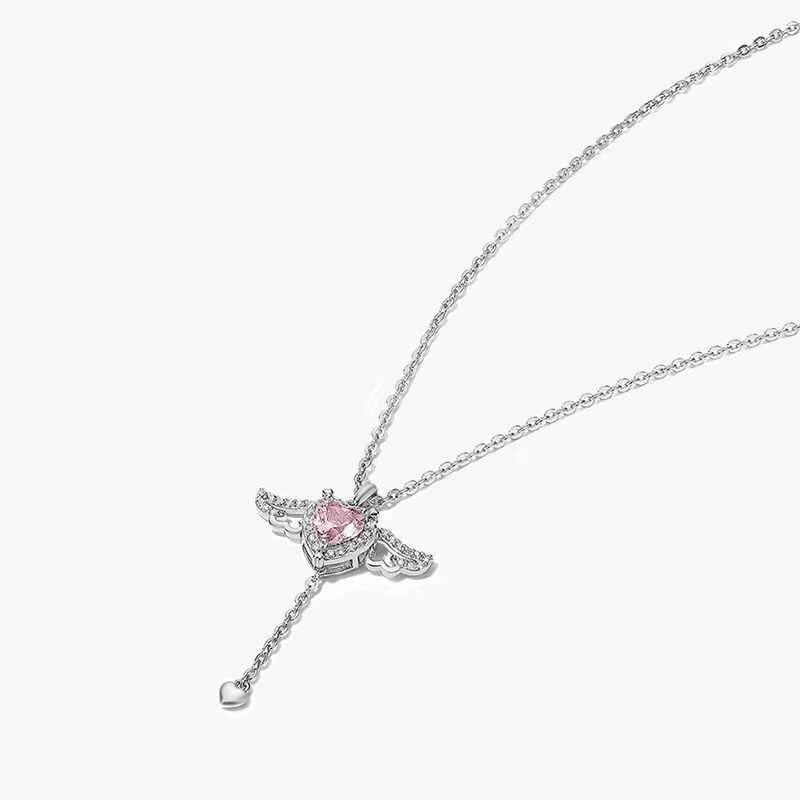 Heart Wings Necklace Zendrop
