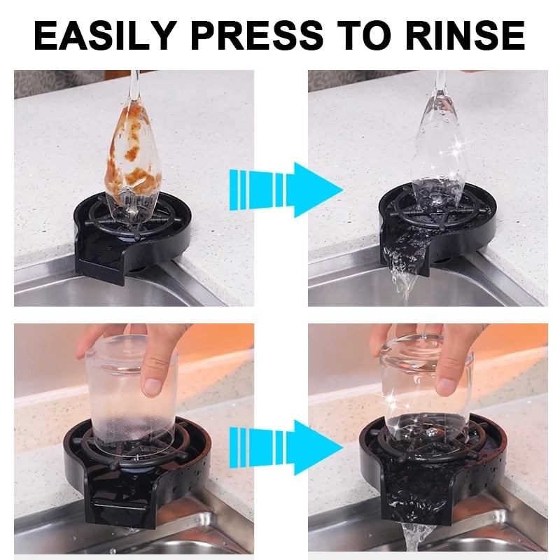 Glass Rinser Automatic Cup Washer Zendrop