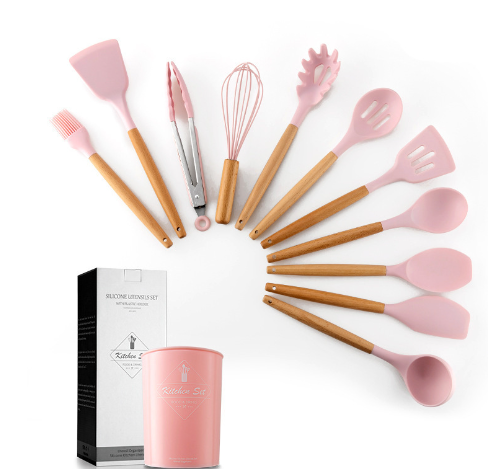 Non Stick Pot Spatula And Spoon Zendrop