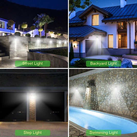 Outdoor Wall Solar Lamp PIR Motion Sensor Zendrop