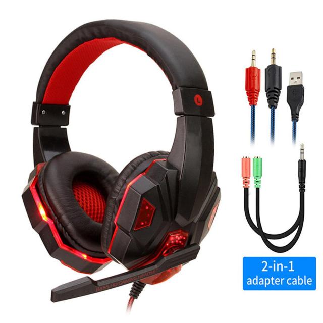 LED Light Wired Gamer Headset Zendrop