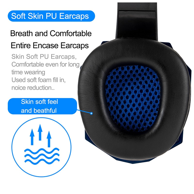 LED Light Wired Gamer Headset Zendrop