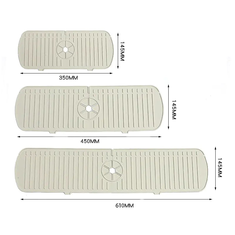 Silicone Sink Draining Mat for Kitchen Faucet Protection Zendrop
