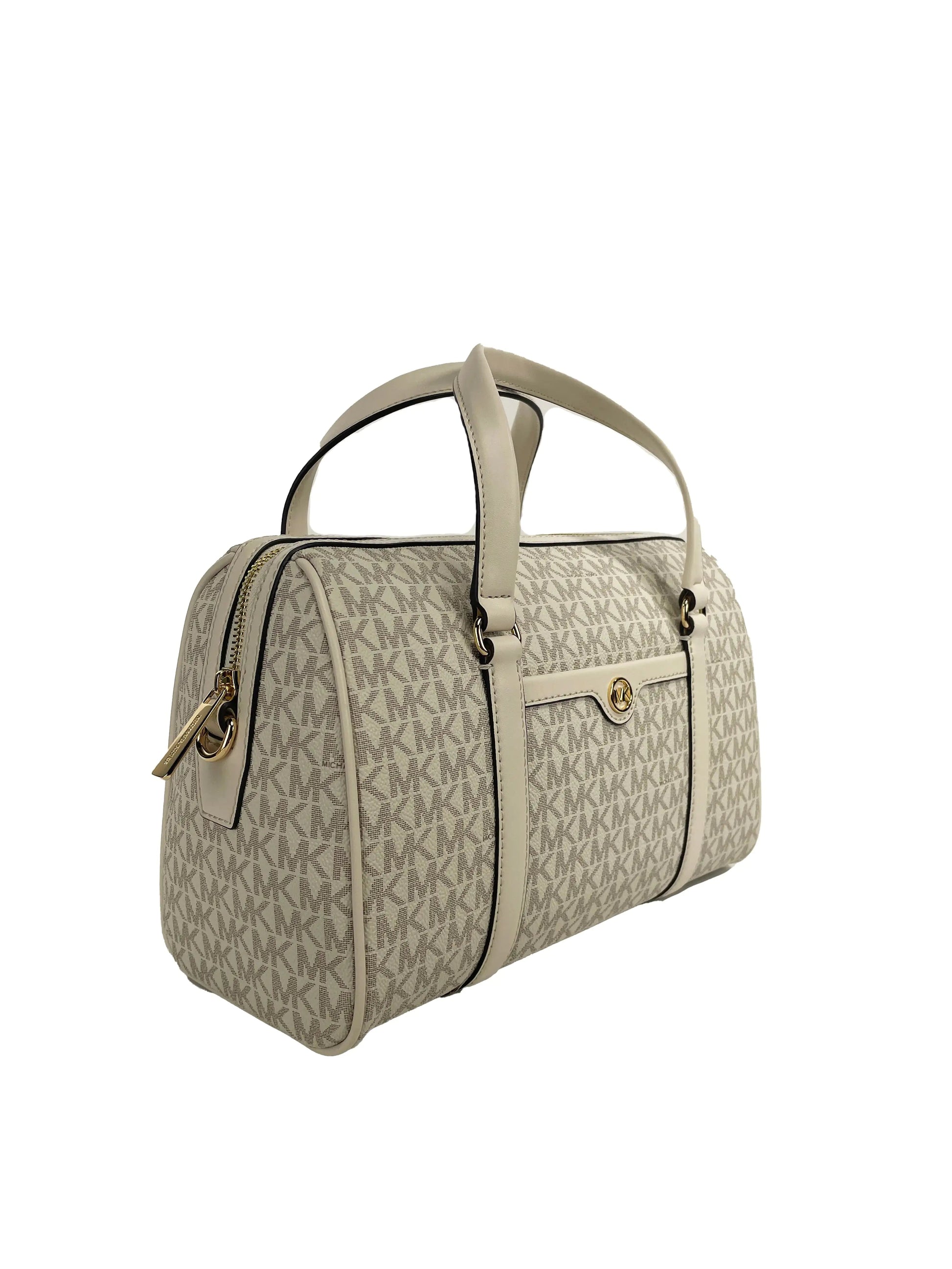 Michael Kors Travel Medium Duffle Satchel Crossbody Bag Heart Bound Gifts
