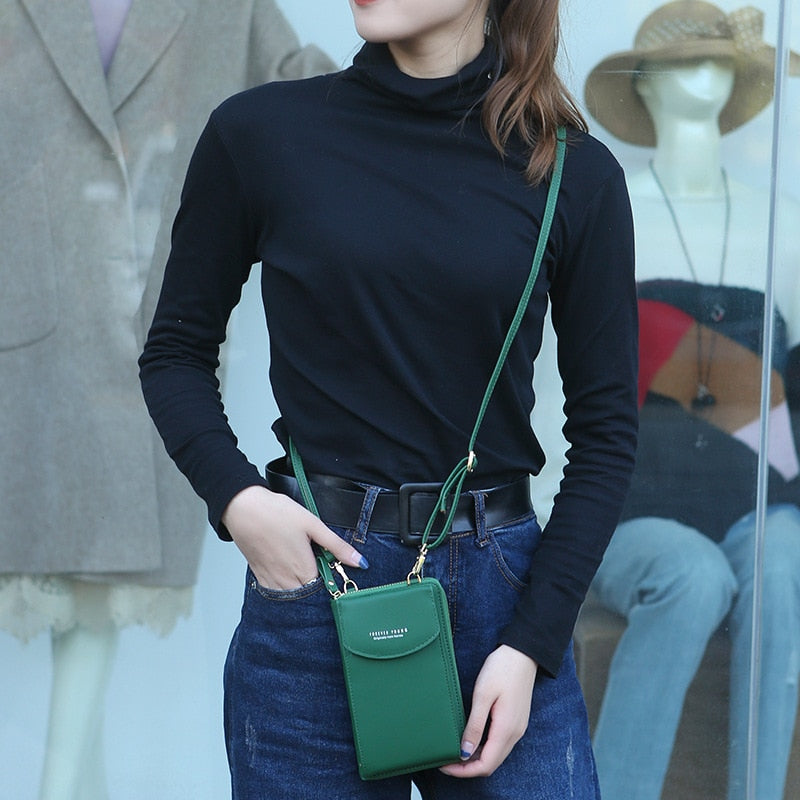 Mini Satchel Mobile Phone Hanging Bag Heart Bound Gifts