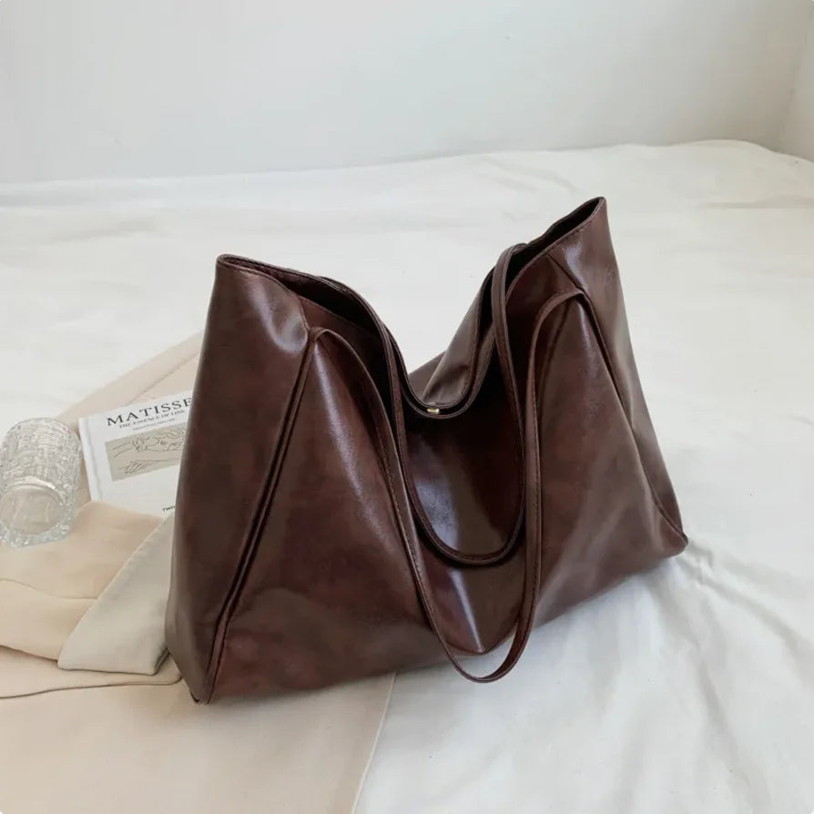 Glossy Retro Tote Bag Heart Bound Gifts